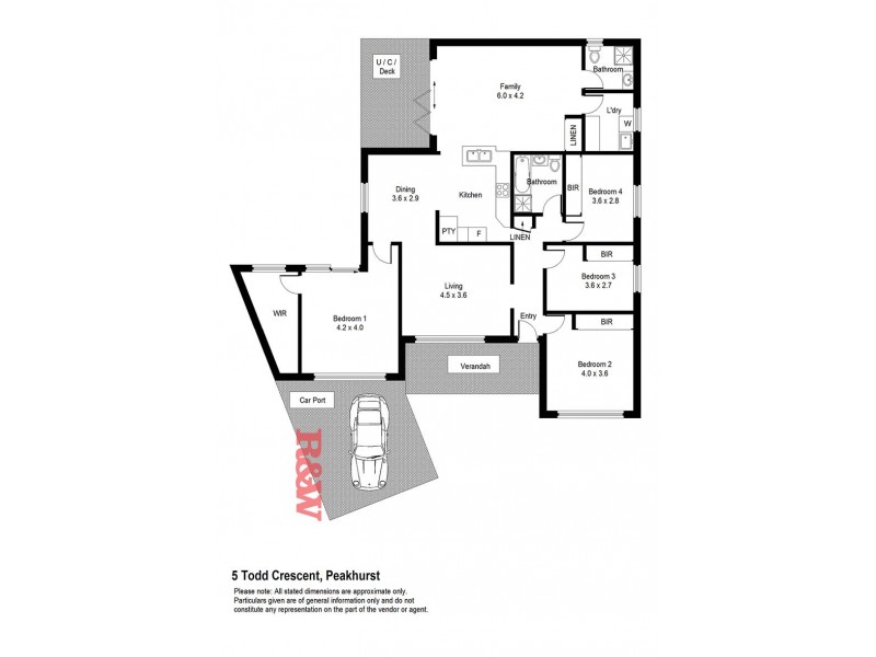 5 Todd Crescent, Peakhurst NSW 2210 Floorplan