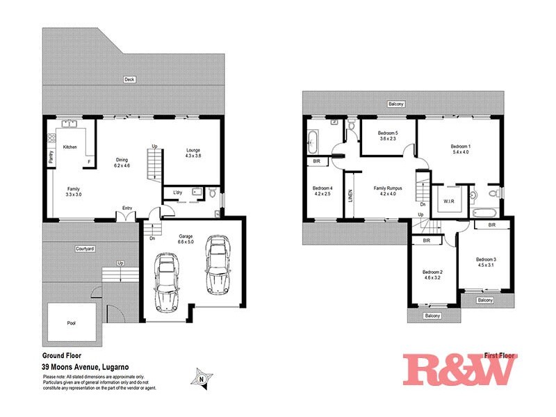 39 Moons Avenue, Lugarno NSW 2210 Floorplan