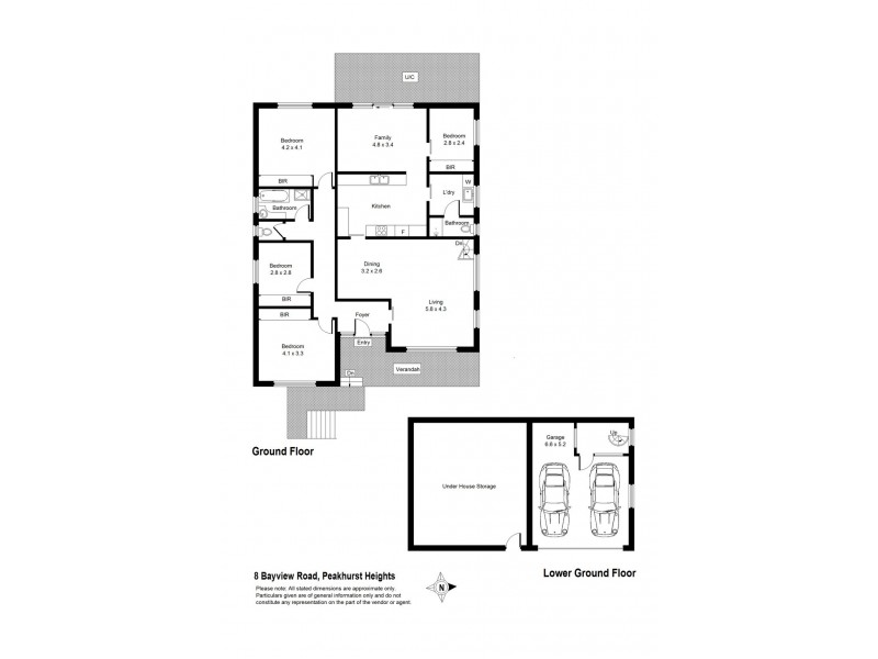8 Bayview Road, Peakhurst Heights NSW 2210 Floorplan