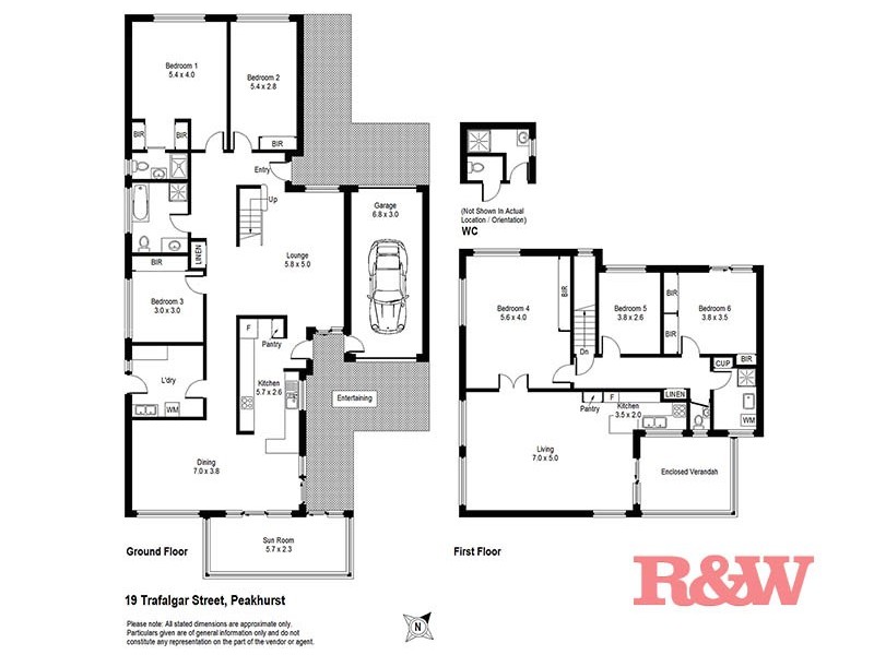 19 Trafalgar Street, Peakhurst NSW 2210 Floorplan