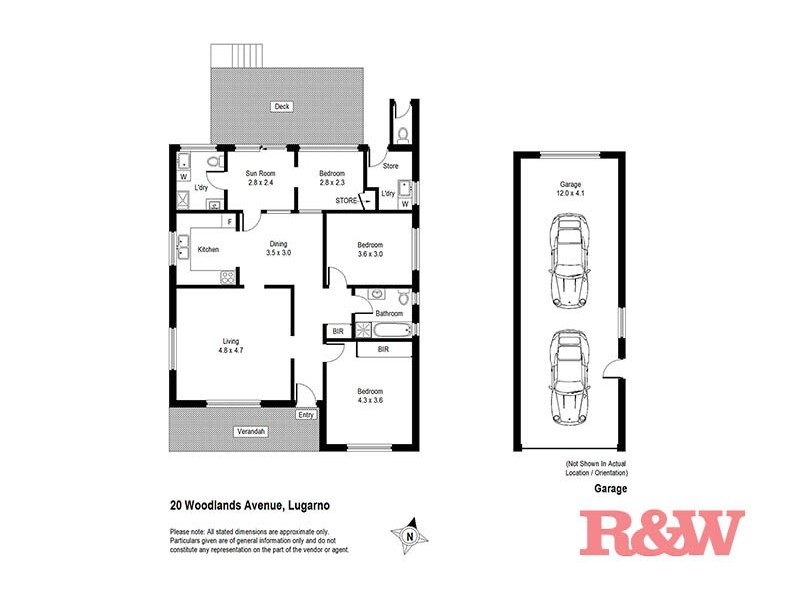 20 Woodlands Avenue, Lugarno NSW 2210 Floorplan