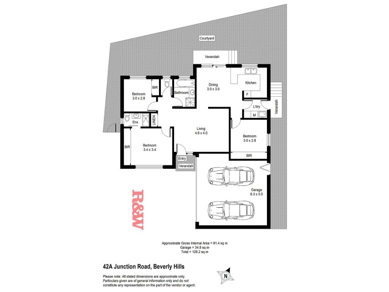 42a Junction Road, Beverly Hills NSW 2209 Floorplan