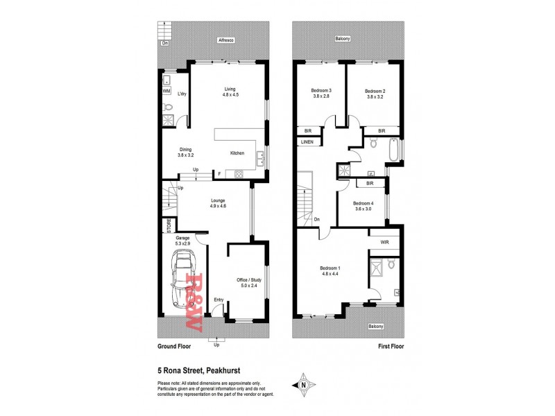5 Rona Street, Peakhurst NSW 2210 Floorplan