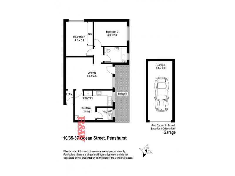 10/35-37 Ocean Street, Penshurst NSW 2222 Floorplan