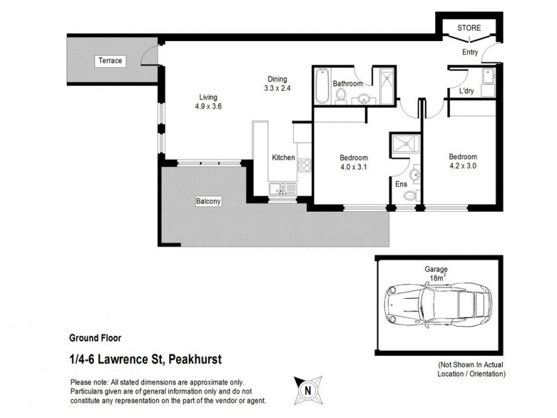1/4-6 Lawrence Street, Peakhurst NSW 2210 Floorplan