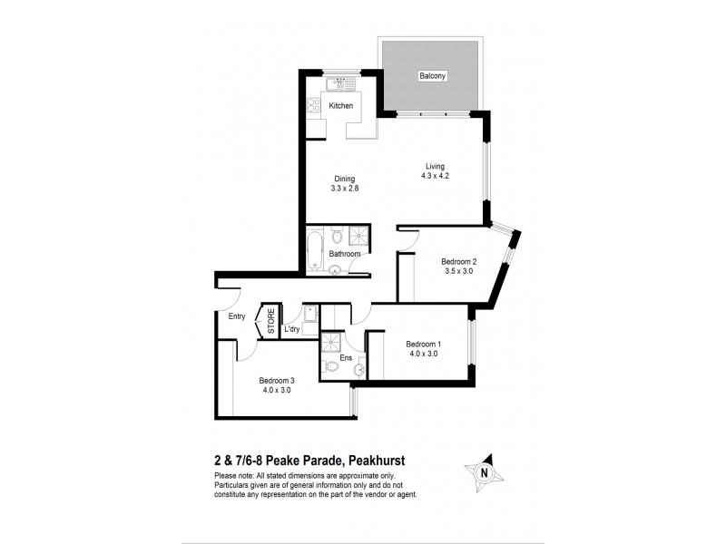 7/6-8 Peake Parade, Peakhurst NSW 2210 Floorplan