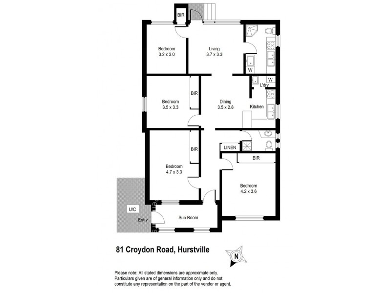 81 Croydon Road, Hurstville NSW 2220 Floorplan