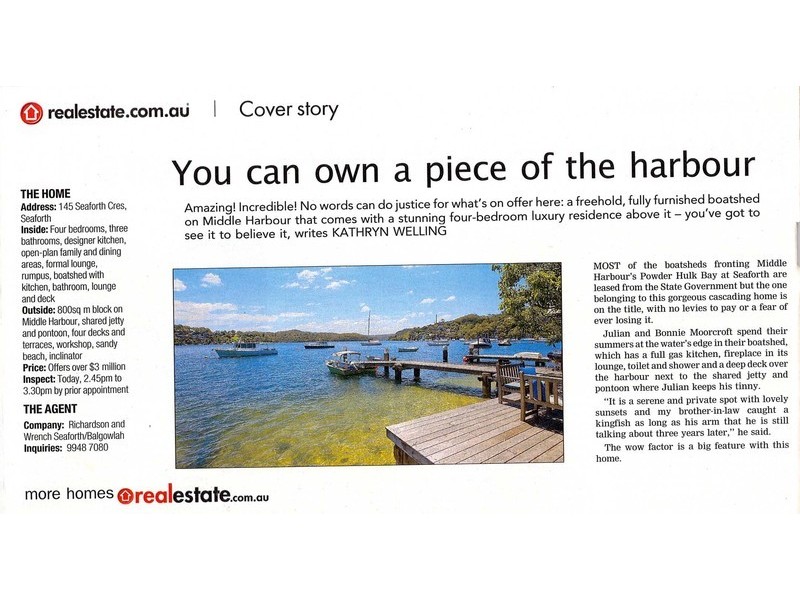 145 Seaforth Crescent, Seaforth NSW 2092