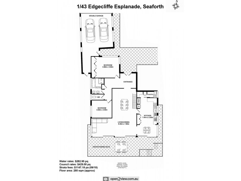 1/43 Edgecliffe Esplanade, Seaforth NSW 2092