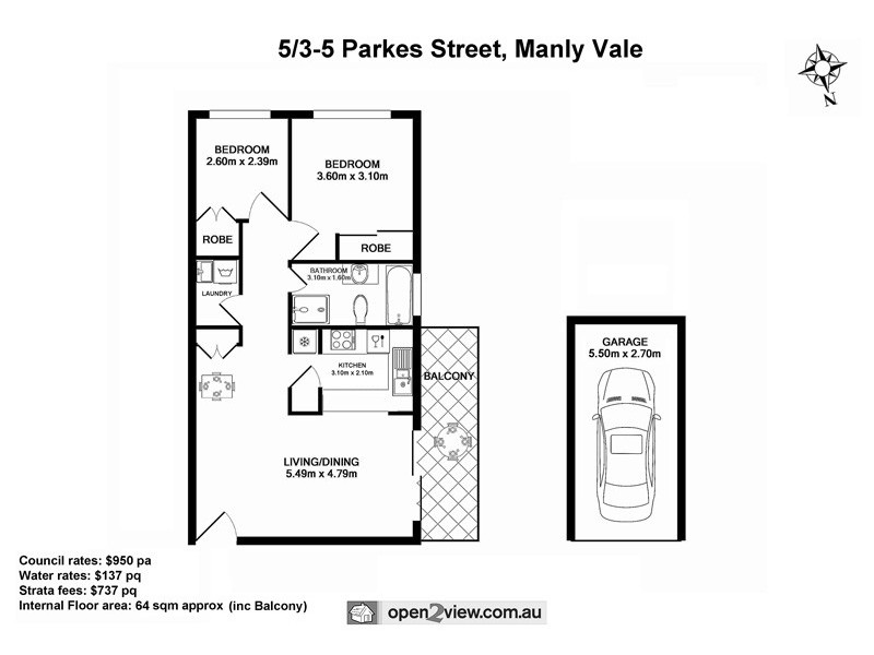 5/3 Parkes Street, Manly Vale NSW 2093