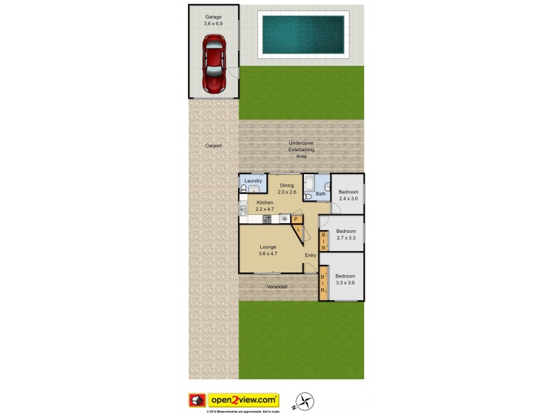 8 Dunsmore Street, Rooty Hill NSW 2766 Floorplan