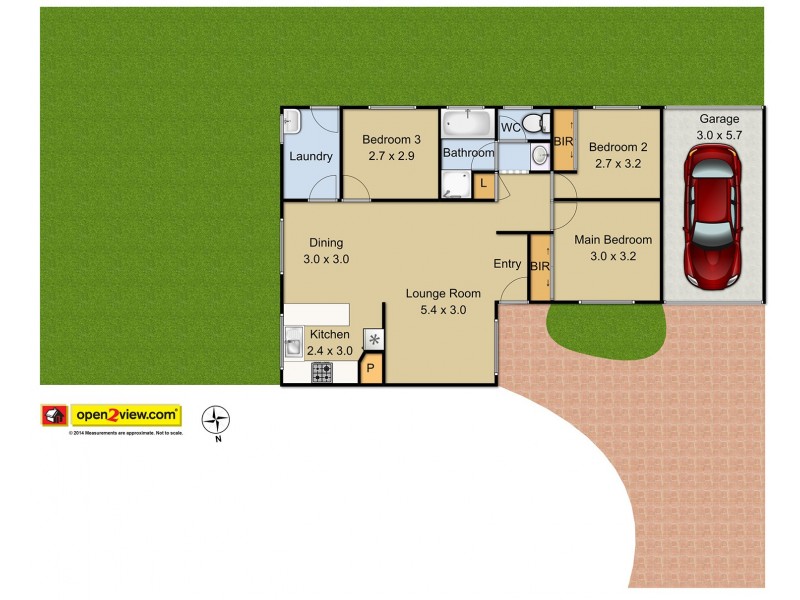 8a Thompson Avenue, St Marys NSW 2760 Floorplan
