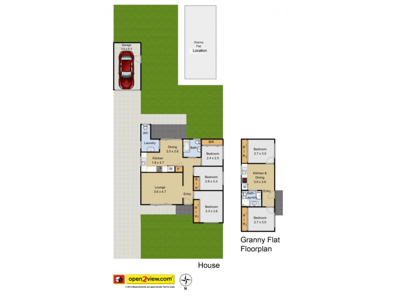 30 and 30a Oxford Street, Cambridge Park NSW 2747 Floorplan