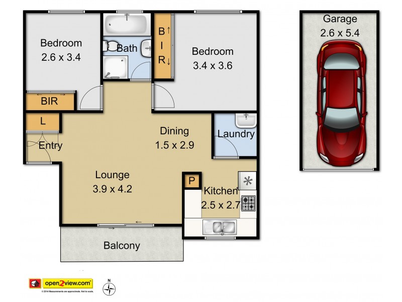 13/56-57 Park Avenue, Kingswood NSW 2747 Floorplan