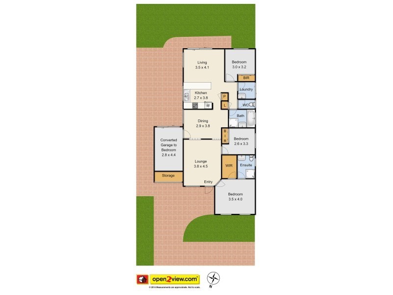 8 Bataan Place, Lethbridge Park NSW 2770 Floorplan