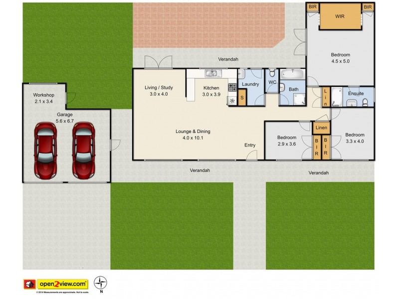 9 Everitt Crescent, Minchinbury NSW 2770 Floorplan