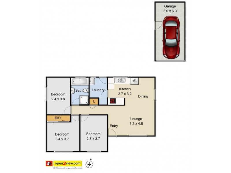 8 Eleanor Crescent, Rooty Hill NSW 2766 Floorplan