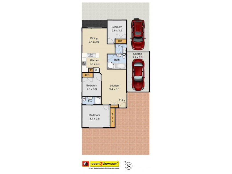 7/4-5 Rice Place, Oxley Park NSW 2760 Floorplan