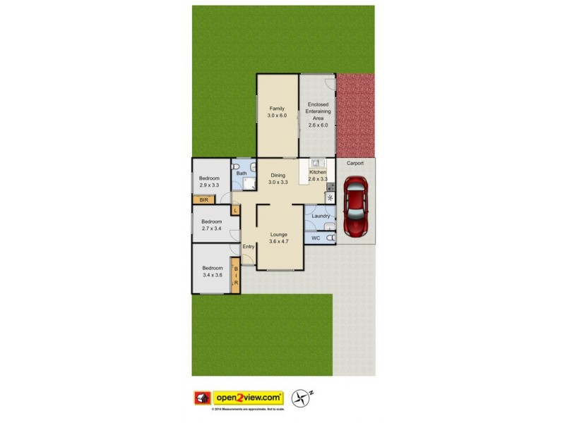 4 Alice Street, Rooty Hill NSW 2766 Floorplan