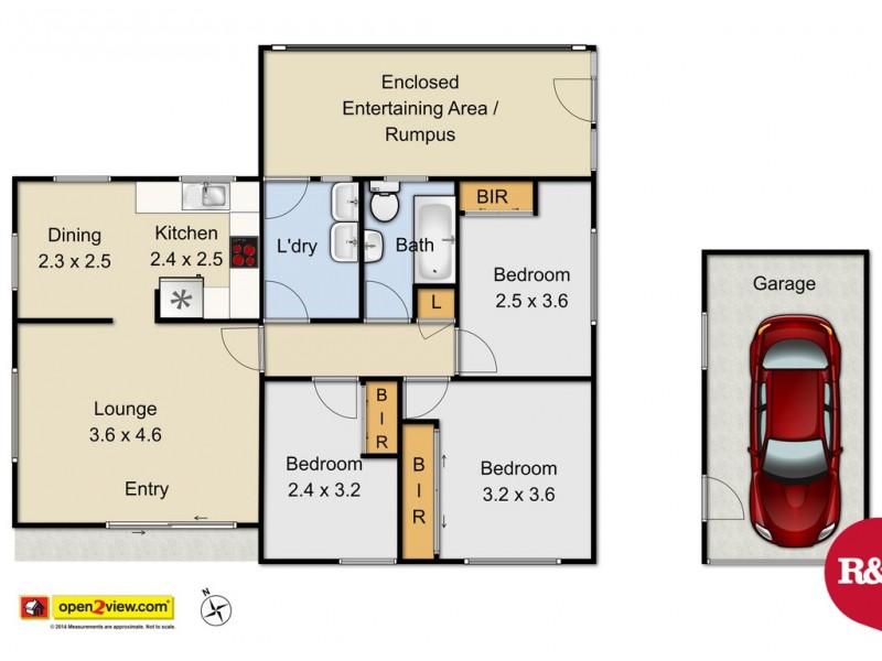 3 Handel Avenue, Emerton NSW 2770 Floorplan