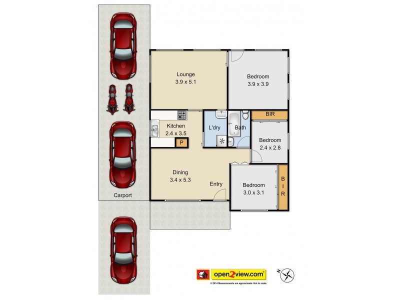 1 Waratah Street, Rooty Hill NSW 2766 Floorplan
