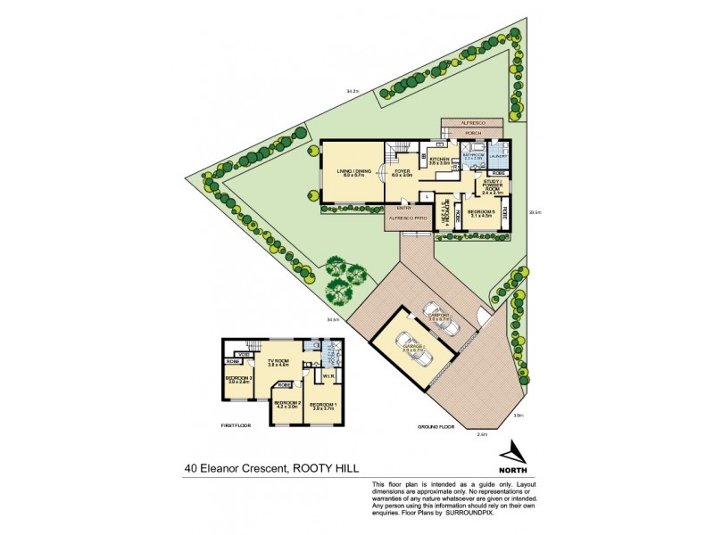 40 Eleanor Crescent, Rooty Hill NSW 2766 Floorplan