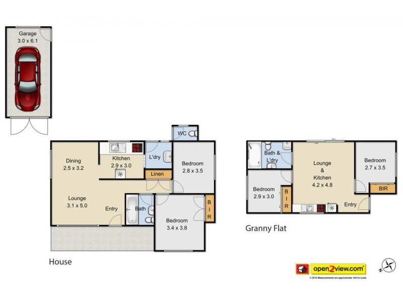 4 and 4a Newport Street, Cambridge Park NSW 2747 Floorplan