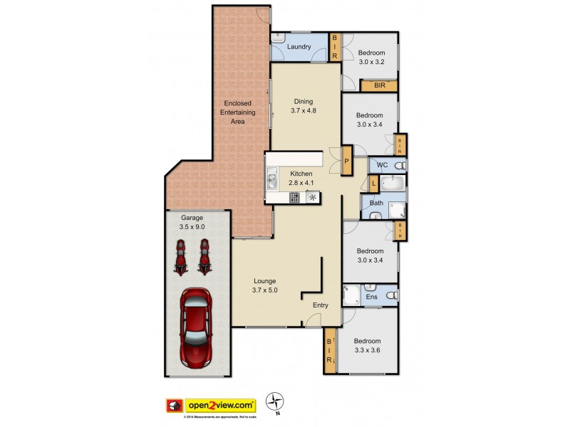 183 Minchin Drive, Minchinbury NSW 2770 Floorplan