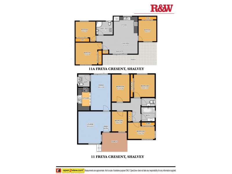 11 and 11a Freya Crescent, Shalvey NSW 2770 Floorplan