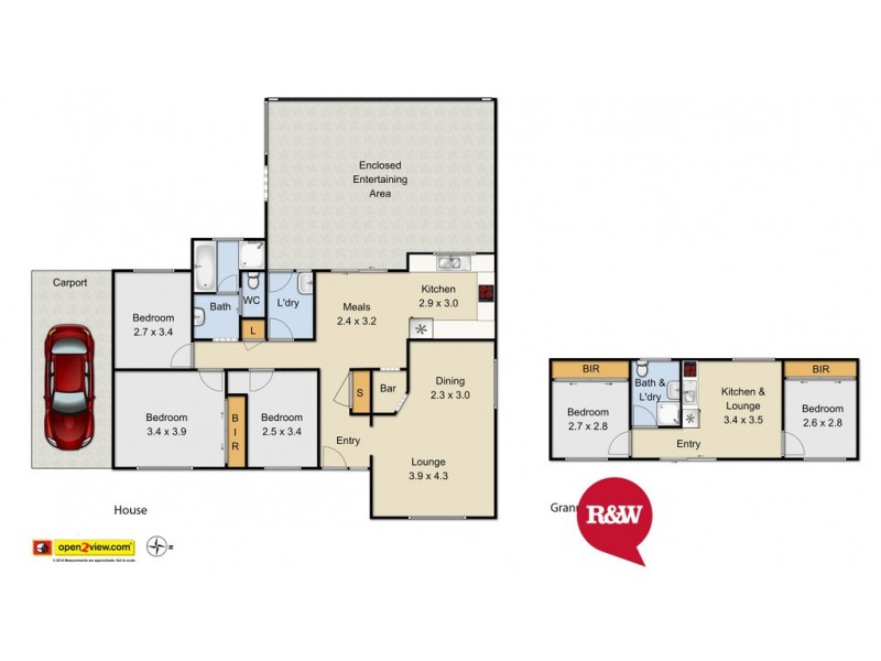 45 and 45a Pensax Road, Cranebrook NSW 2749 Floorplan