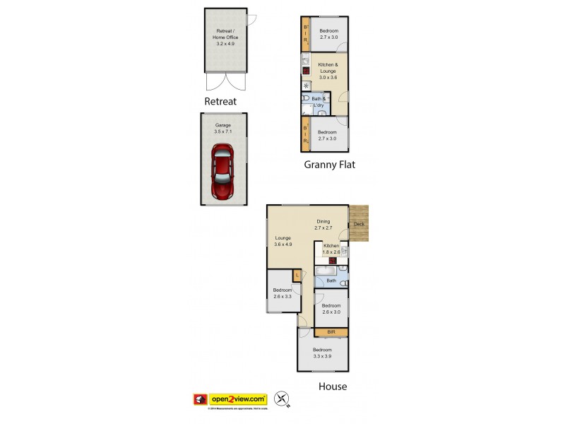 16 and 16A Clement Street, Rooty Hill NSW 2766 Floorplan