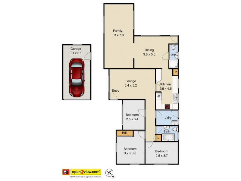 14 Bunsen Avenue, Emerton NSW 2770 Floorplan