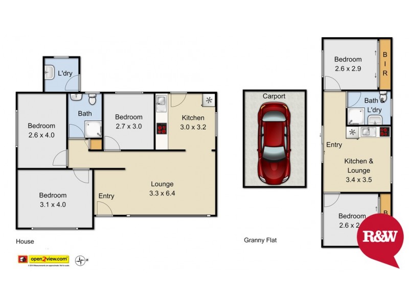 9 and 9a Grace Street, Kingswood NSW 2747 Floorplan