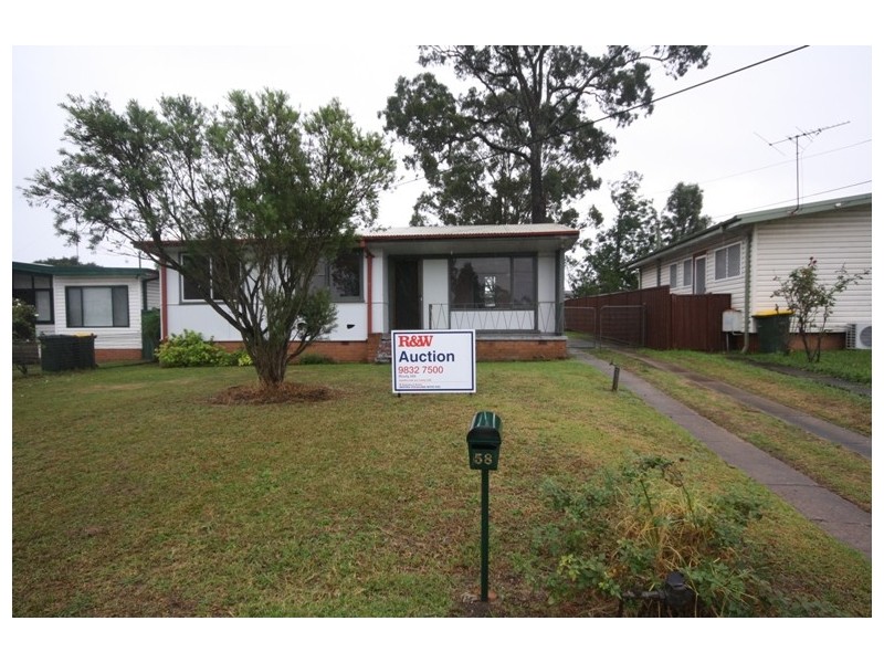 58 NERIBA CRESCENT, Whalan NSW 2770