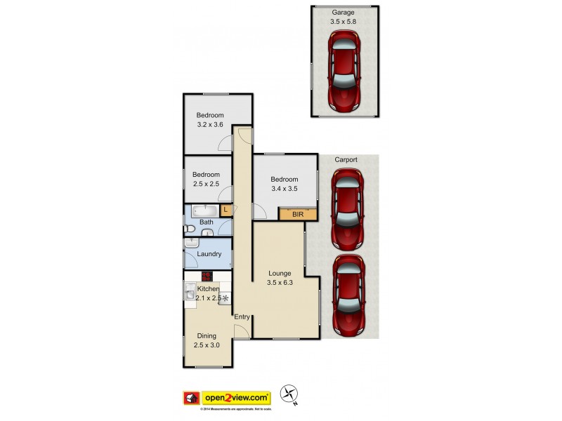 60 Marquesa Crescent, Lethbridge Park NSW 2770 Floorplan