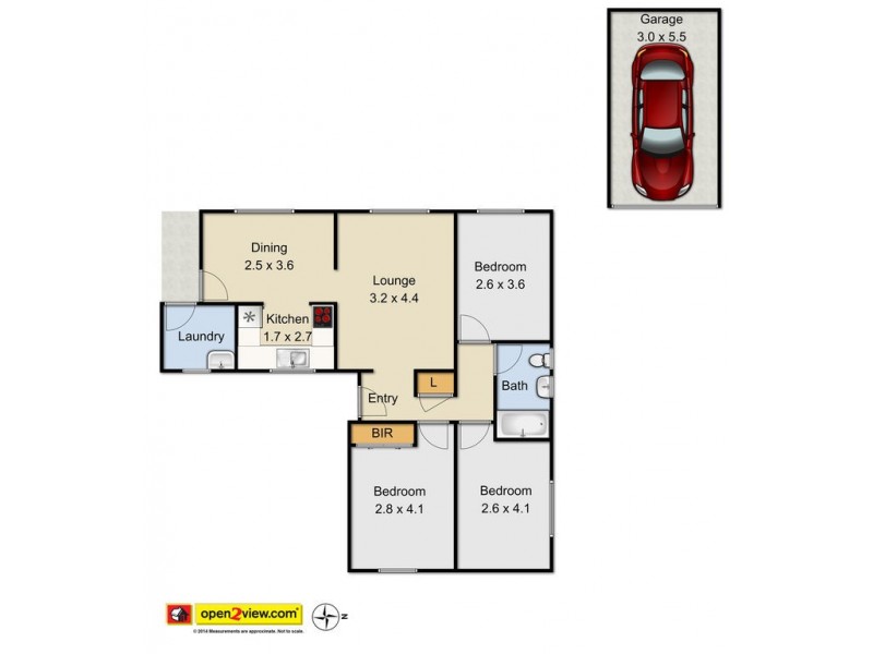 40 Roebuck Crescent, Willmot NSW 2770 Floorplan