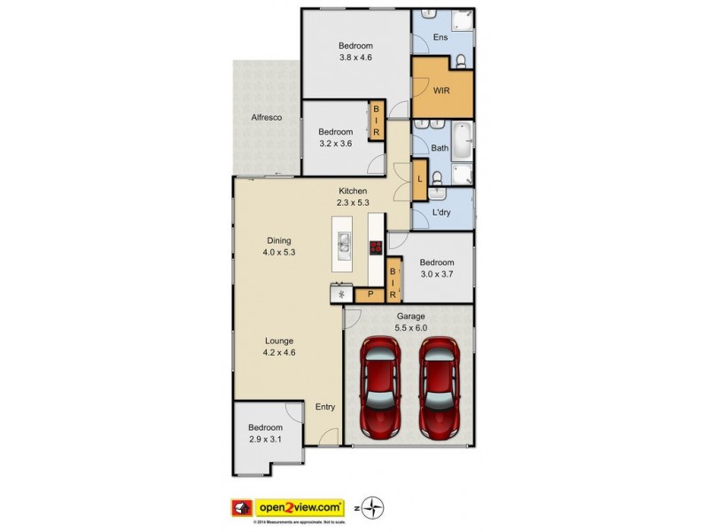 34 Longhurst Street, Oran Park NSW 2570 Floorplan