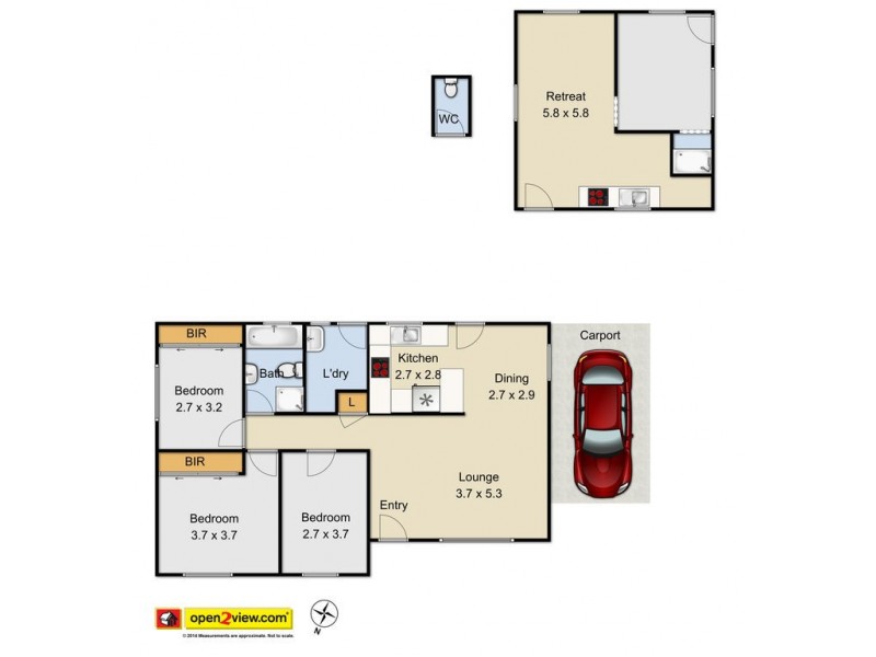 63 Westminster Street, Rooty Hill NSW 2766 Floorplan