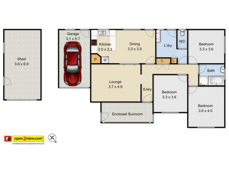 674 Richmond Road, Glendenning NSW 2761 Floorplan