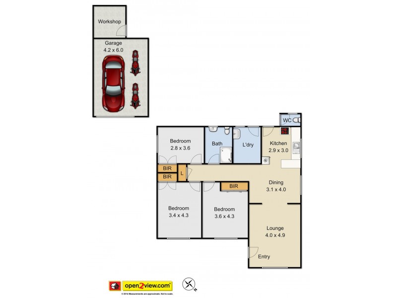 8 Perkins Street, Rooty Hill NSW 2766 Floorplan