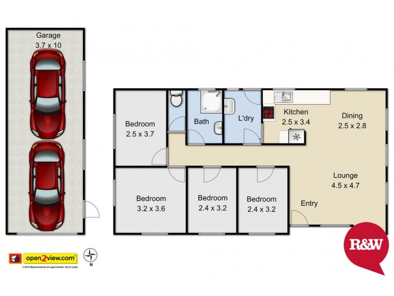 2 Lae Place, Whalan NSW 2770 Floorplan