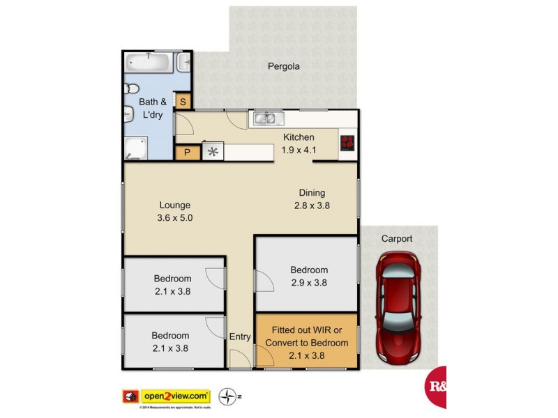 70 Derby Street, Rooty Hill NSW 2766 Floorplan