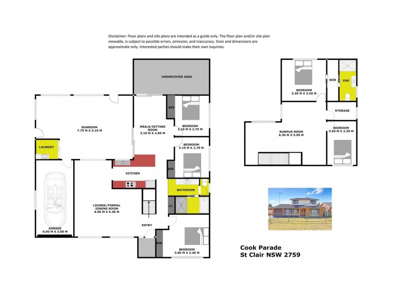 98 Cook Parade, St Clair NSW 2759 Floorplan