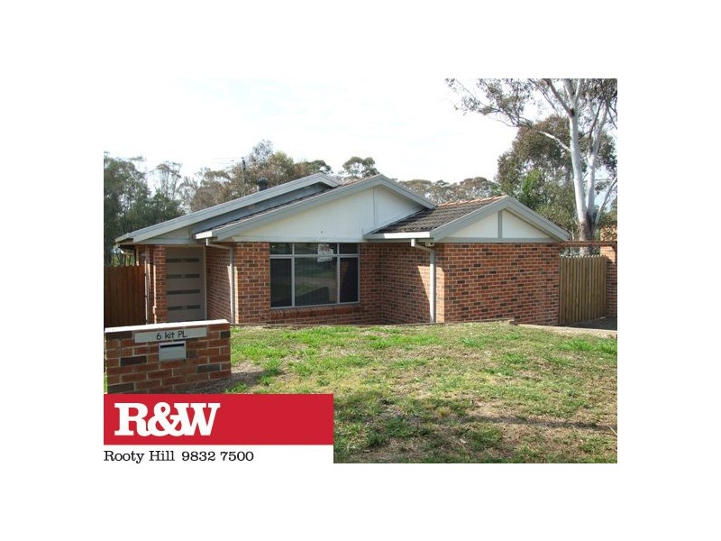 6 KIT PLACE, Rooty Hill NSW 2766