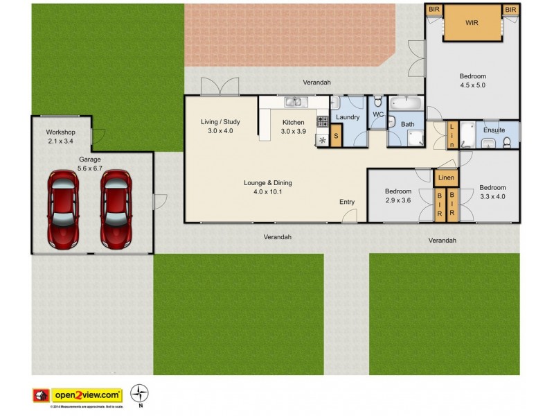 9 Everitt Crescent, Minchinbury NSW 2770 Floorplan