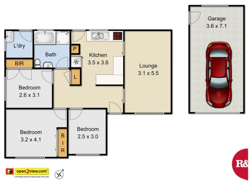 14 Walshe Grove, Bidwill NSW 2770 Floorplan