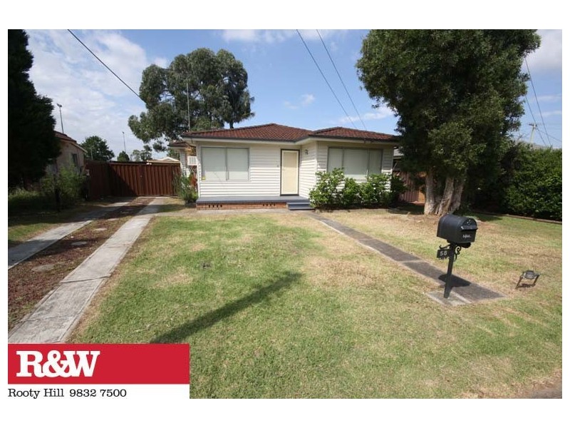 58 ROPES CREEK ROAD, Mount Druitt NSW 2770
