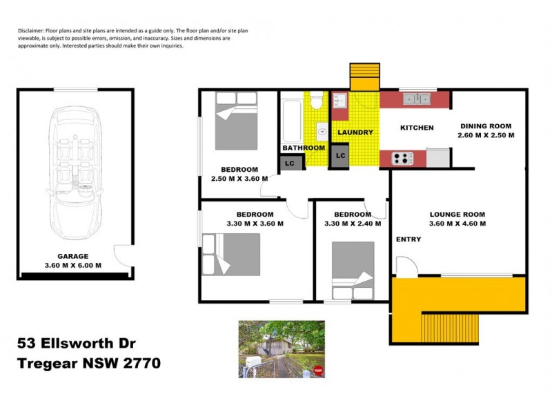 53 Ellsworth Drive, Tregear NSW 2770 Floorplan