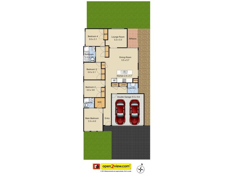 6 Dutton Street, Spring Farm NSW 2570 Floorplan