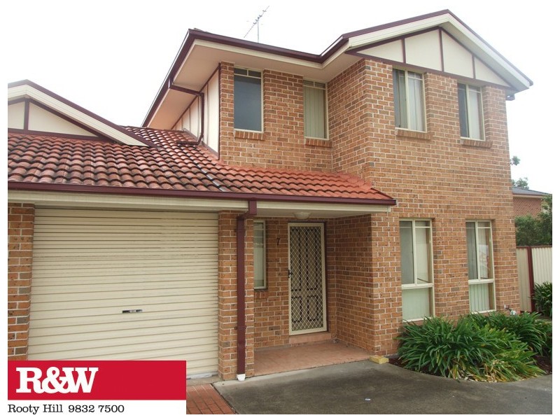 7/20 BLENHEIM AVENUE, Rooty Hill NSW 2766